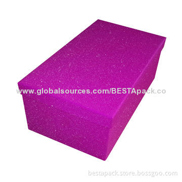 Glittered Pattern Gift Box